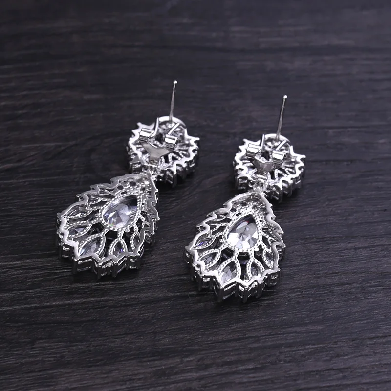 2016 Лучшая Новая мода прозрачный в форме капли воды Роза дизайн кубического