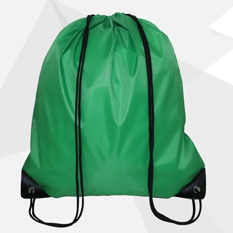 Повседневные Рюкзаки Сумка черная струнная Пляжная Женская дорожная сумка для