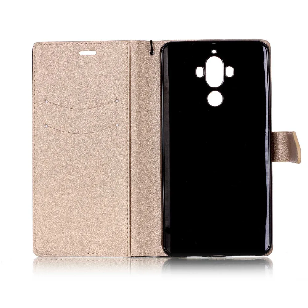 ZHCASE Luxury Leisure Style For Huawei Mate 9 Case Fashion High Quality PU Leather Cover Ascend |