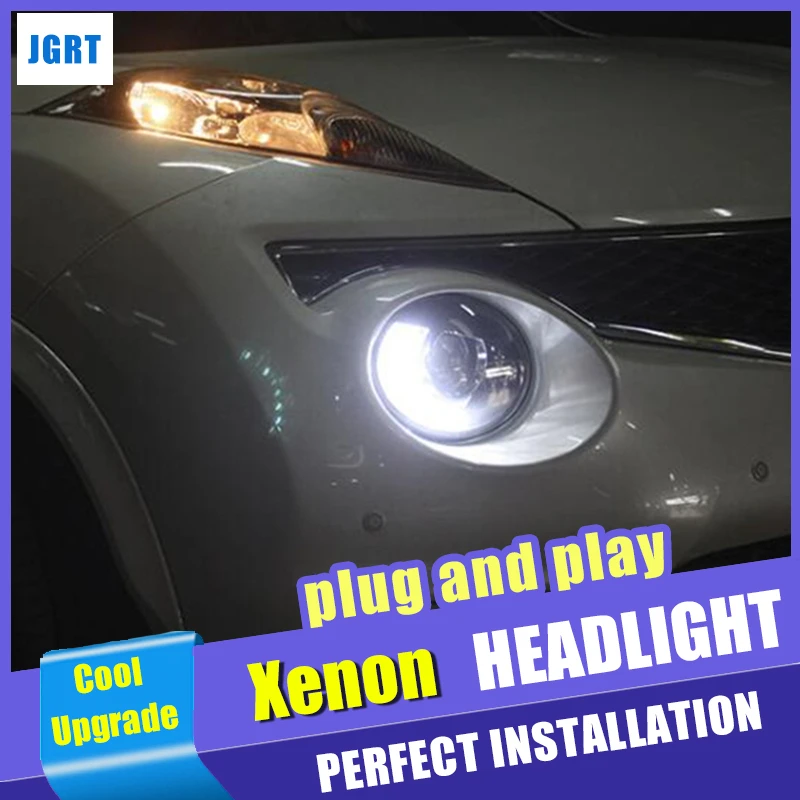 Новая глава лампы Тюнинг автомобилей для Nissan Juke фары 2011 2018 Infiniti эсквайр h7