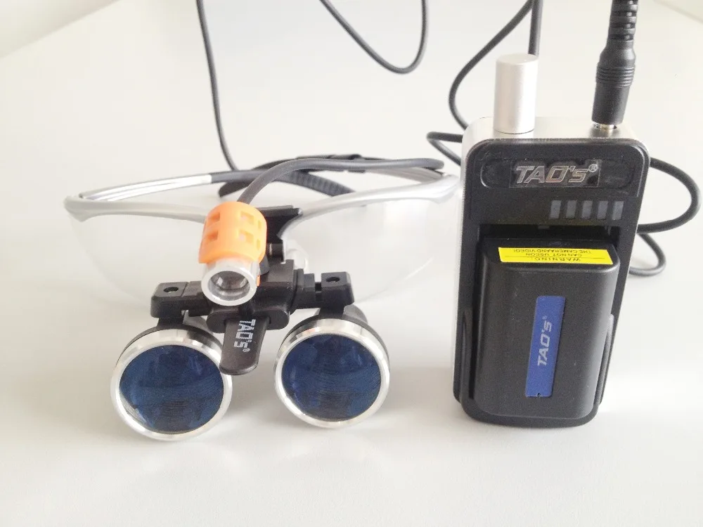 TAOS лупы с увеличением 3.0X титановой рамой рабочее расстояние 380 мм|magnification loupes|loupe