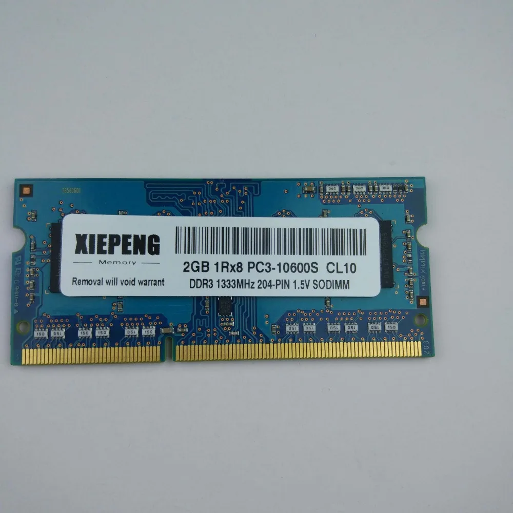 Ноутбук 4 Гб DDR3 1333 МГц PC3 10600 ОЗУ 8 2Rx8 PC3L 12800 S 2 8500S 1066 Поддержка памяти ноутбука 1600