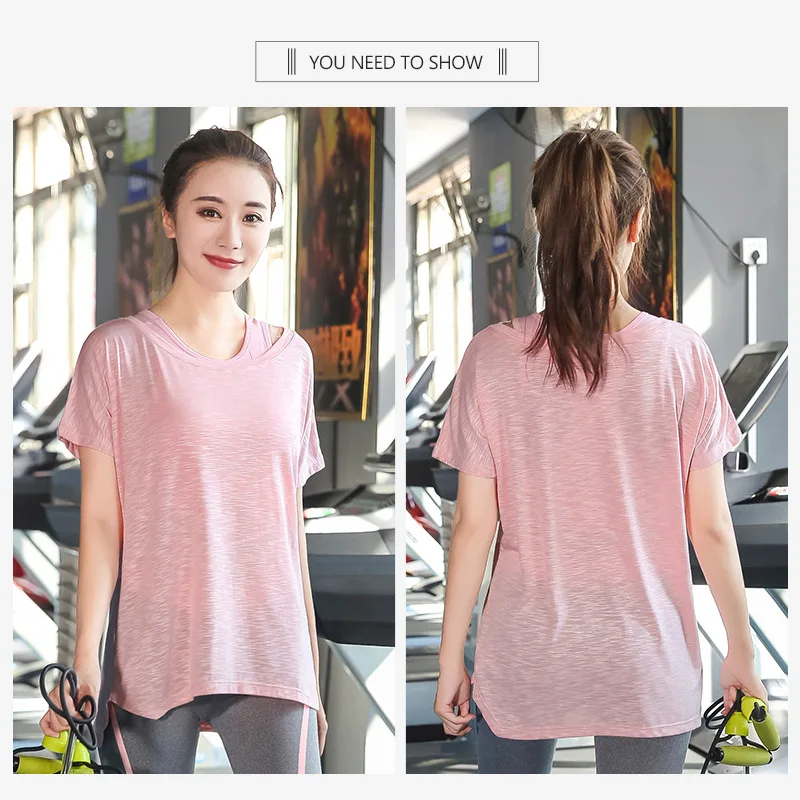 Одежда для йоги куртка женщин плюс размер жира мм 100 кг Спортивная Свободная