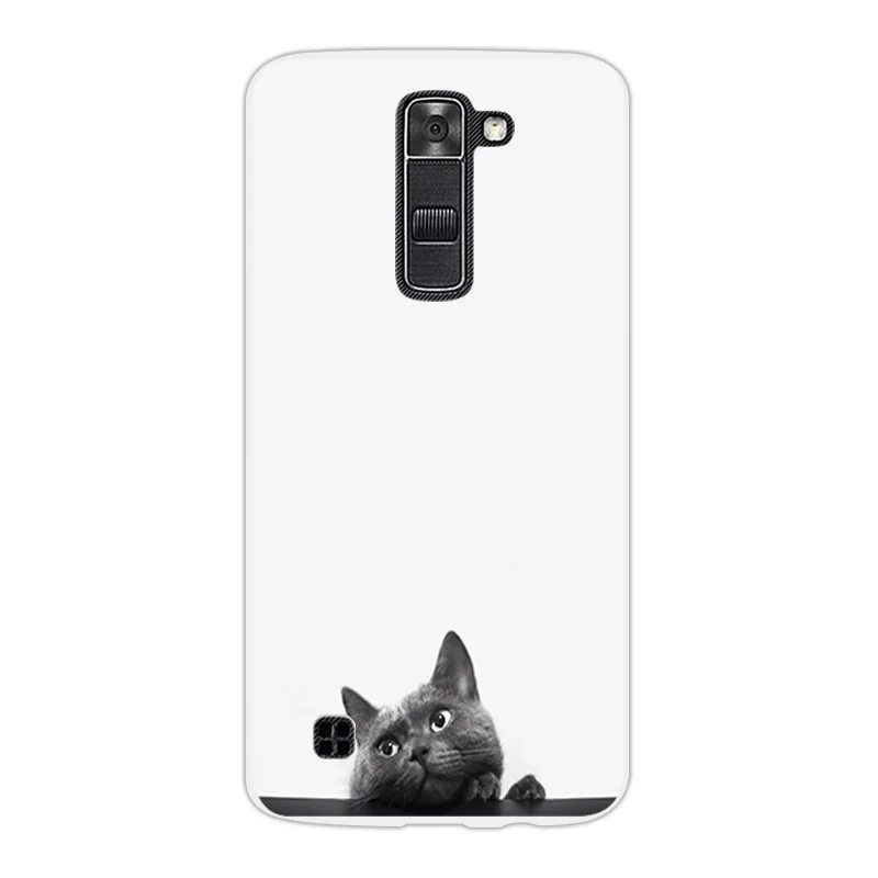 Для LG K7 K330/Tribute 5 LS675/X210 X210DS модная задняя крышка Fundas для TPU Ультратонкий Мягкий