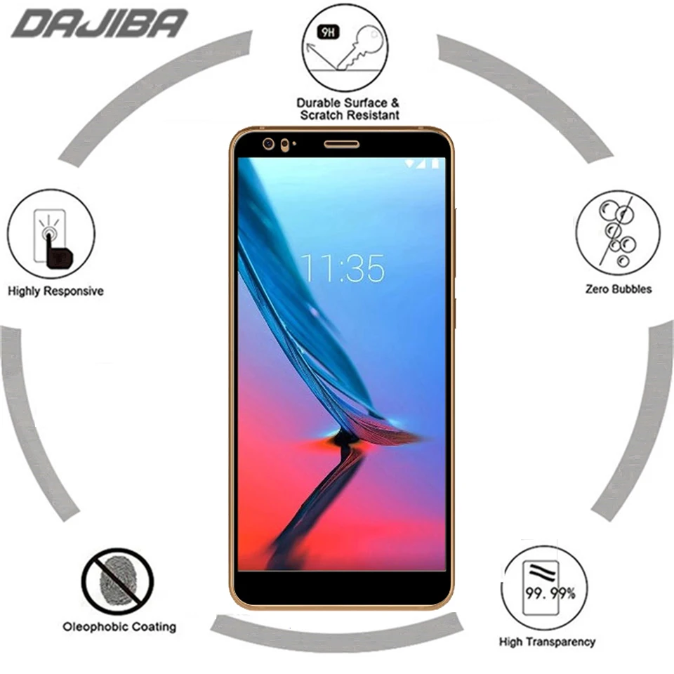 9H 3D полное покрытие закаленное стекло для ZTE Blade V9 Vita V 9 Взрывозащищенная защитная