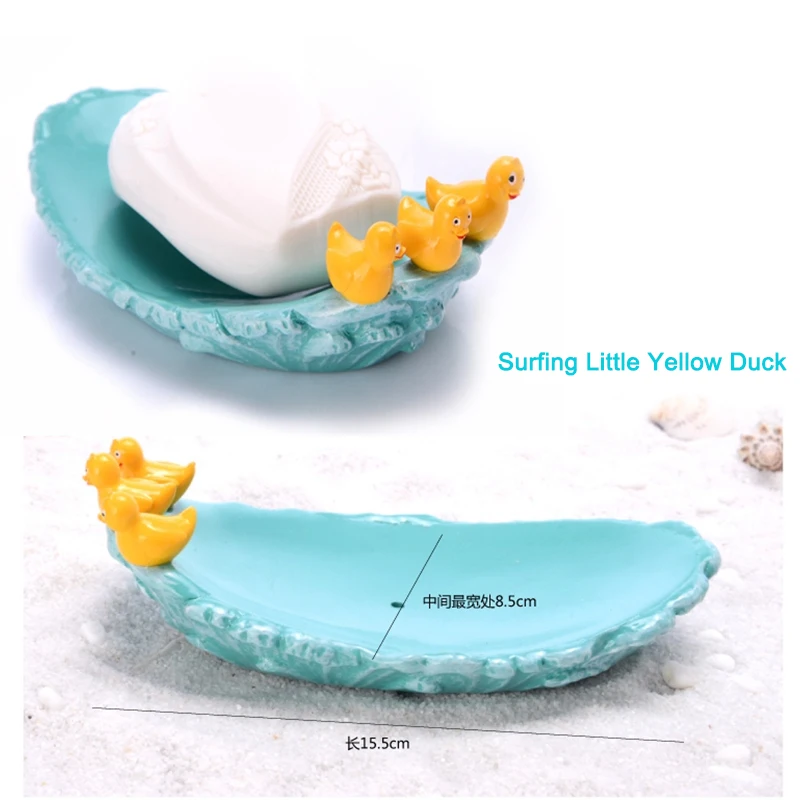 1 шт. Желтая утка водосточная креативная мыльница аксессуары для ванной комнаты |