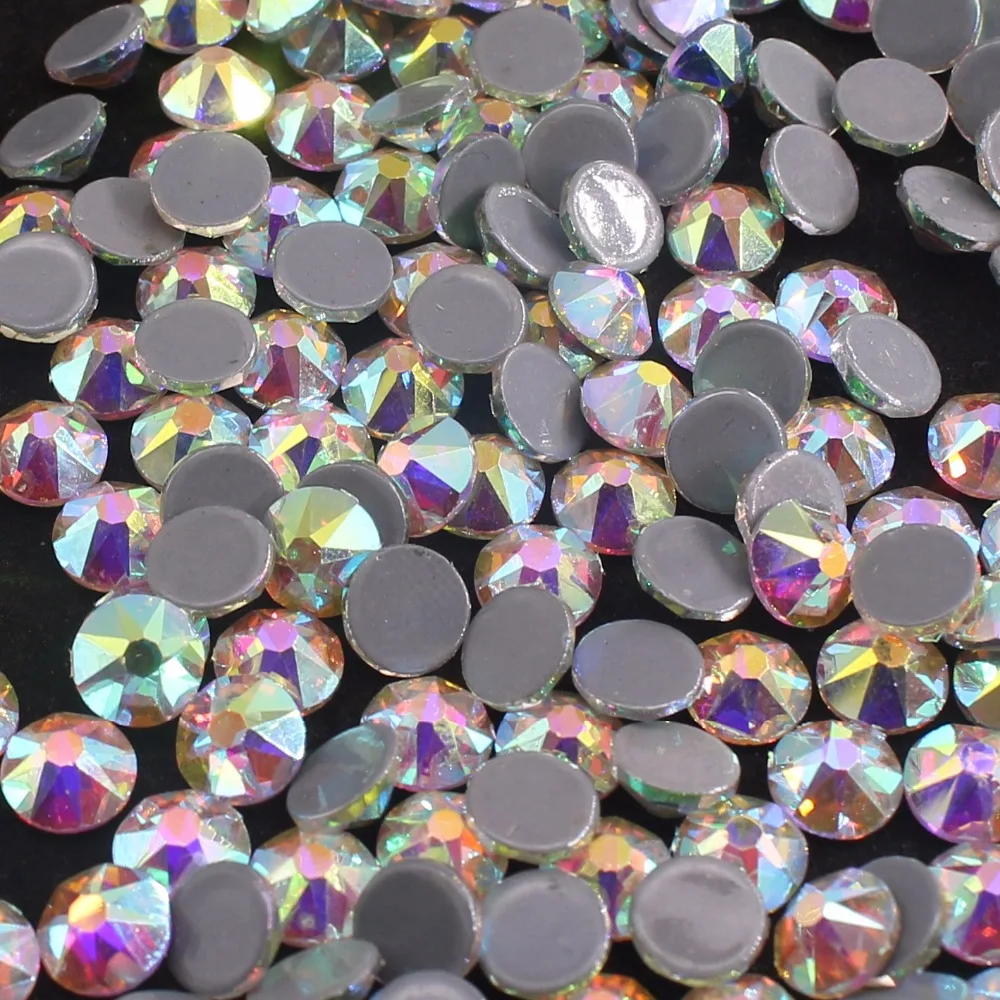 

PEACE ss10-ss30 8big 8small 16 cut crystal AB Austlia high quality Hot Fix FlatBack glue on Fabric and Crystal rhinestone