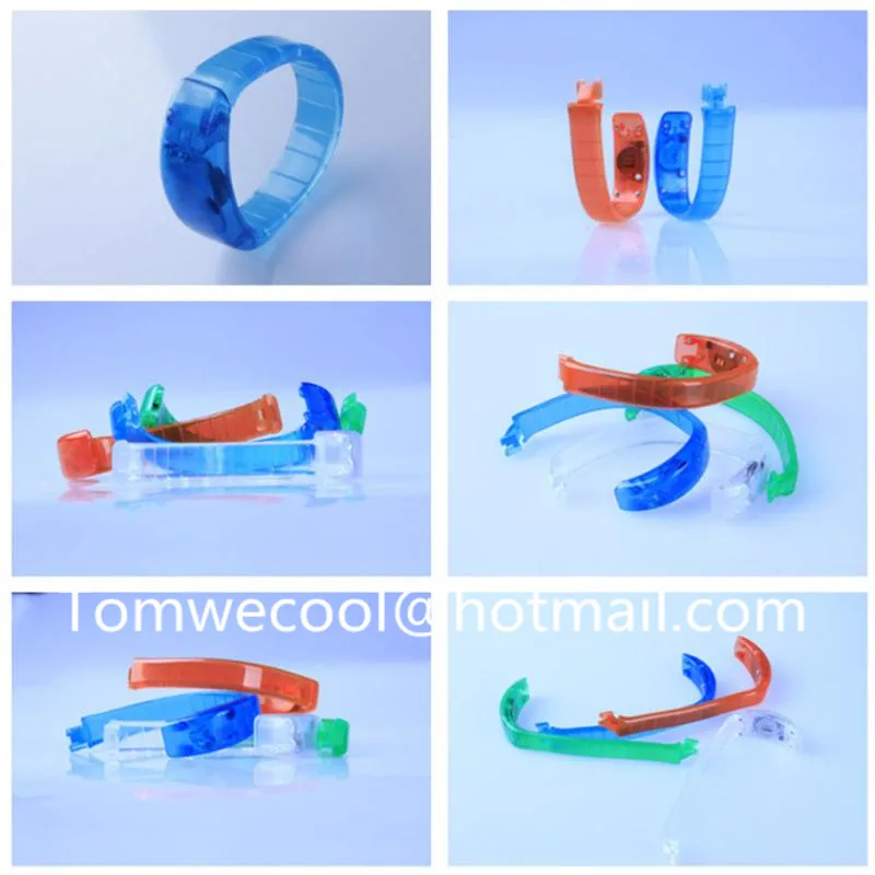 2015 Новый стиль Бесплатная доставка 7 шт./лот светодиодный браслет светящийся