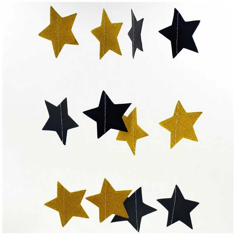 LIRUIKA вечерние баннеры серпантин конфетти розовый белый и золотой блеск круг