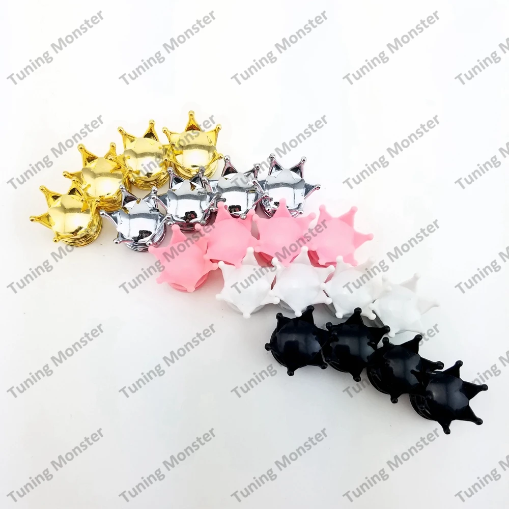 Тюнинг Monster 4 шт Автомобильный мотоцикл Корона шины для автомобилей Колеса