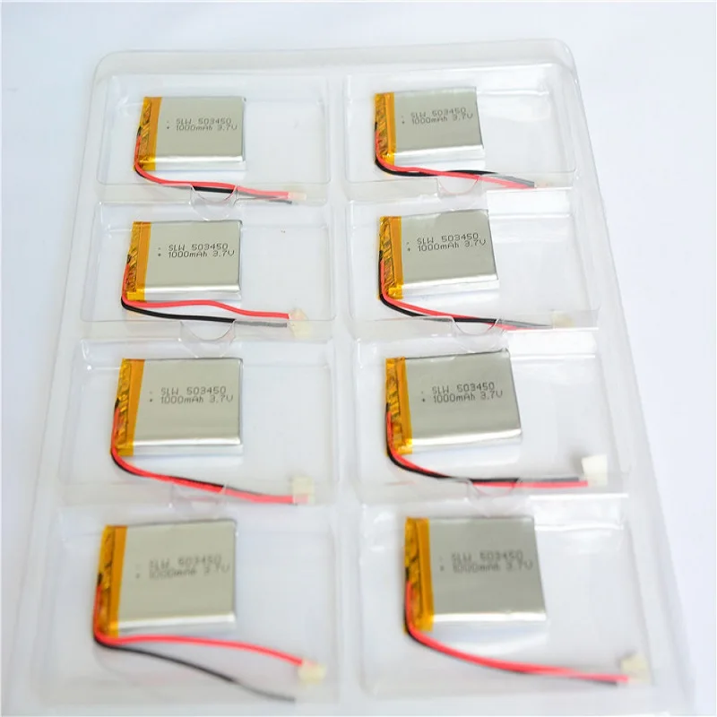 500 шт kingwei 3 7 v литий полимерные батареи полимерный аккумулятор 1000mah