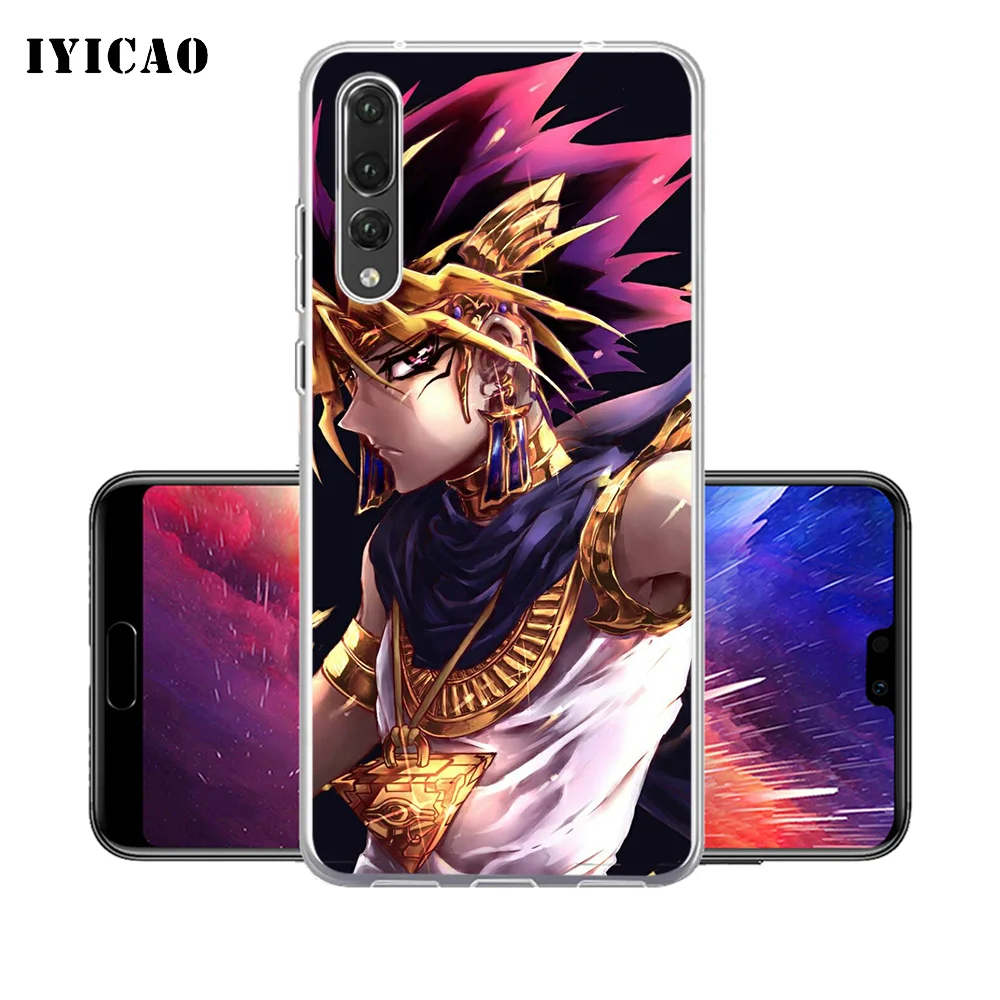 IYICAO Yu Gi Oh юги Муто Мягкий силиконовый чехол для телефона Huawei P30 P20 Pro P10 P9 P8 Lite P Smart TPU