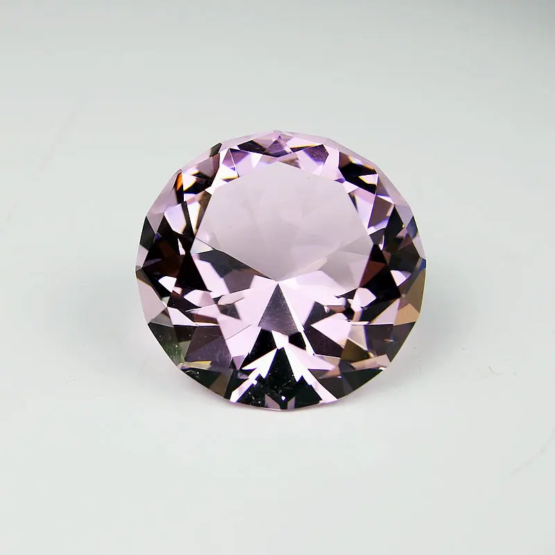 

Изысканные 4 см розовые бриллианты детские подарки рождественские праздничные украшения