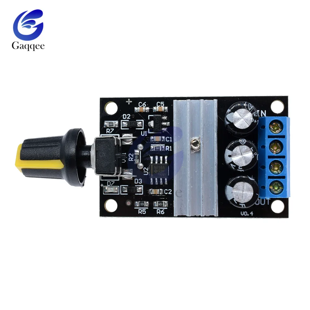 ШИМ 6 в-28 в 3A контроллер скорости двигателя постоянного тока регулятор