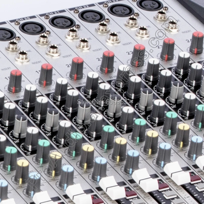 MICWL Профессиональный Новый 24 канальный микрофон живое аудио DJ микшер для сцены