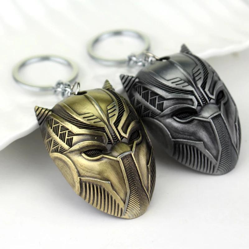 Comics Черная пантера брелок для ключей мужчин супергерой Капитан Америка война