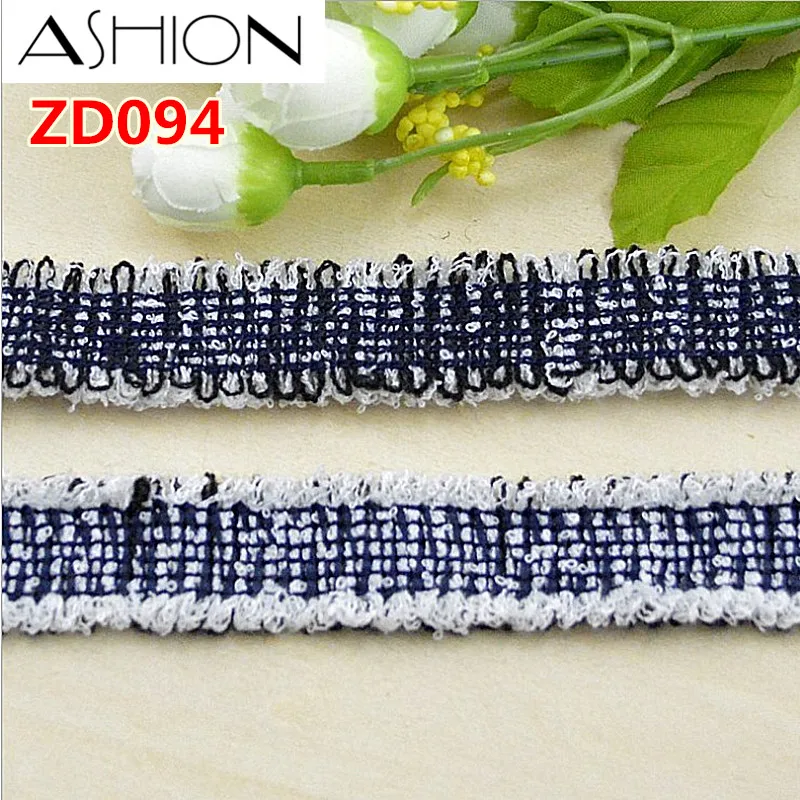 CHICKNIT Width 2.4CM Sewing trim Braided Lace Clothes Accessories ribbon ZD094 | Дом и сад