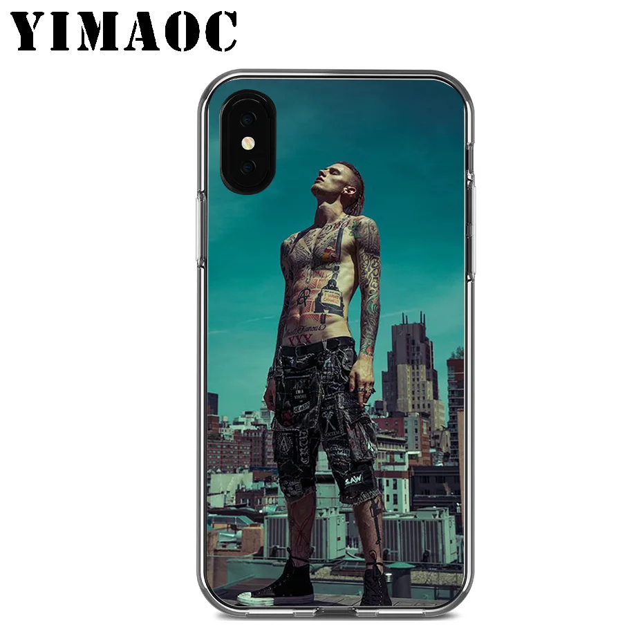 YIMAOC MGK пулемет Келли Мягкий силиконовый чехол для Apple Iphone 11 Pro Xr Xs Max X 10 8 Plus 7 6S 6 SE 5S 5