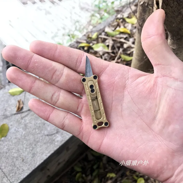 A61 TC4 или латунный Мини резак для повседневного использования графический