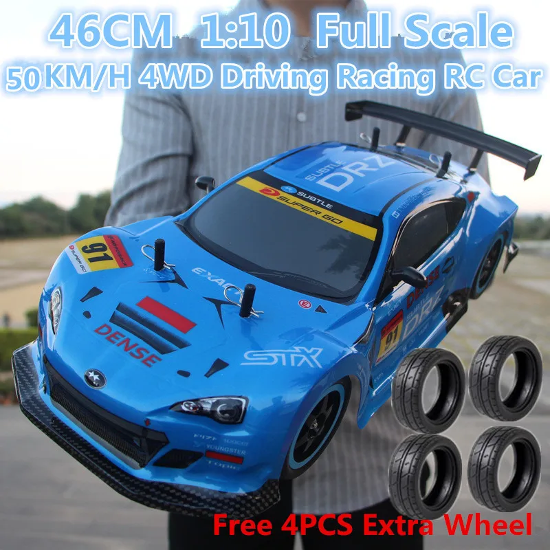 Новый 1:10 полноразмерный большой трюк гоночный дрейф RC автомобиль детская