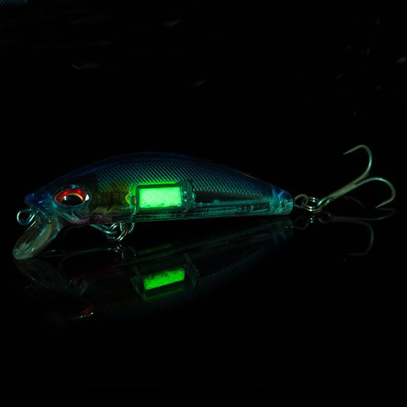 1 шт. светящаяся погружающаяся блесна Рыболовная Приманка Vib Crankbait искусственная