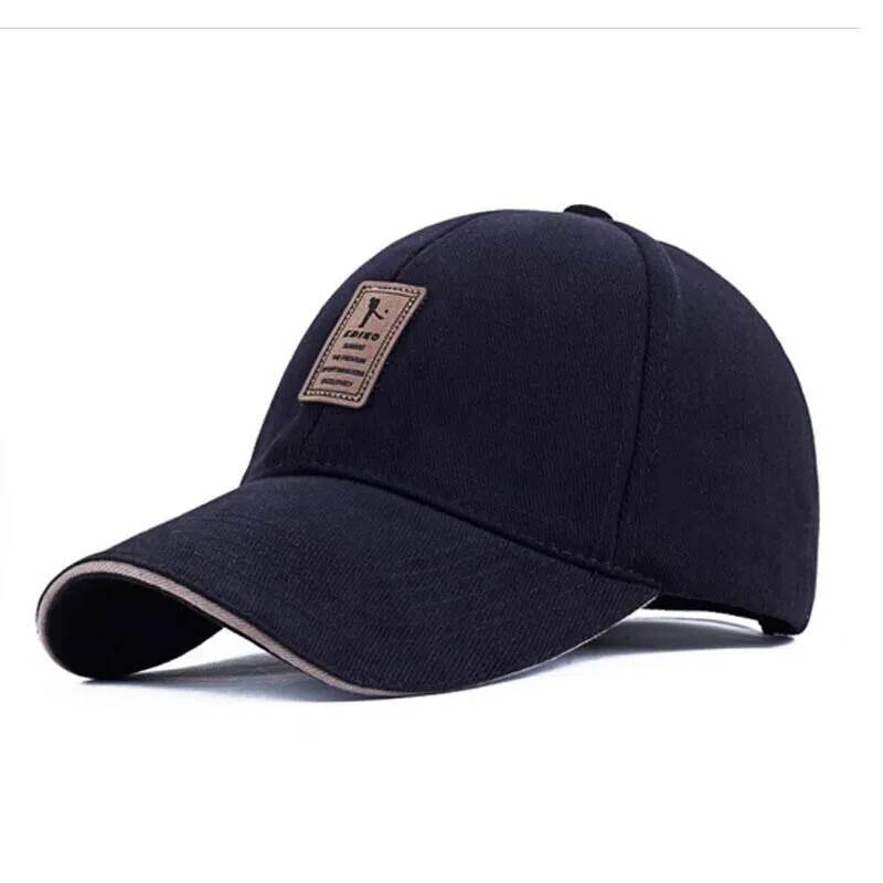 EDIKO и гольф Логотип Хлопок Бейсбол Кепки Спорт Гольф Snapback простой сплошной Шапки