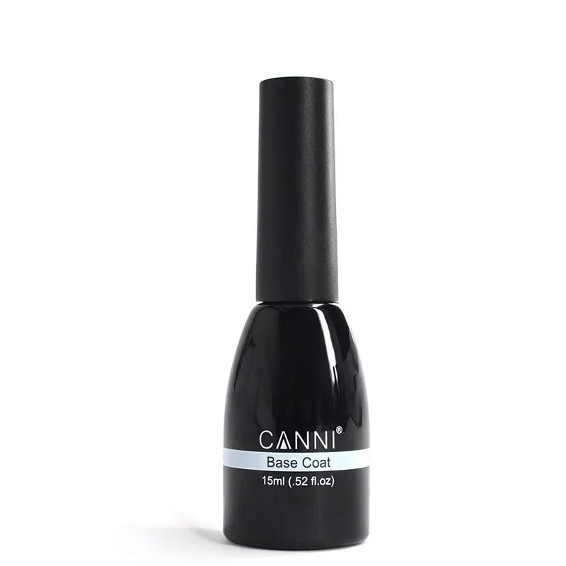Base 15ml CANNI Базовое покрытие верхнее покрытие высокоглянцевое закаленное без протирания матовый топ УФ светодиодный гель для нанесения основания стойкий цветной лак для ногтей Гель-лак - Цвет: Base 15ml
