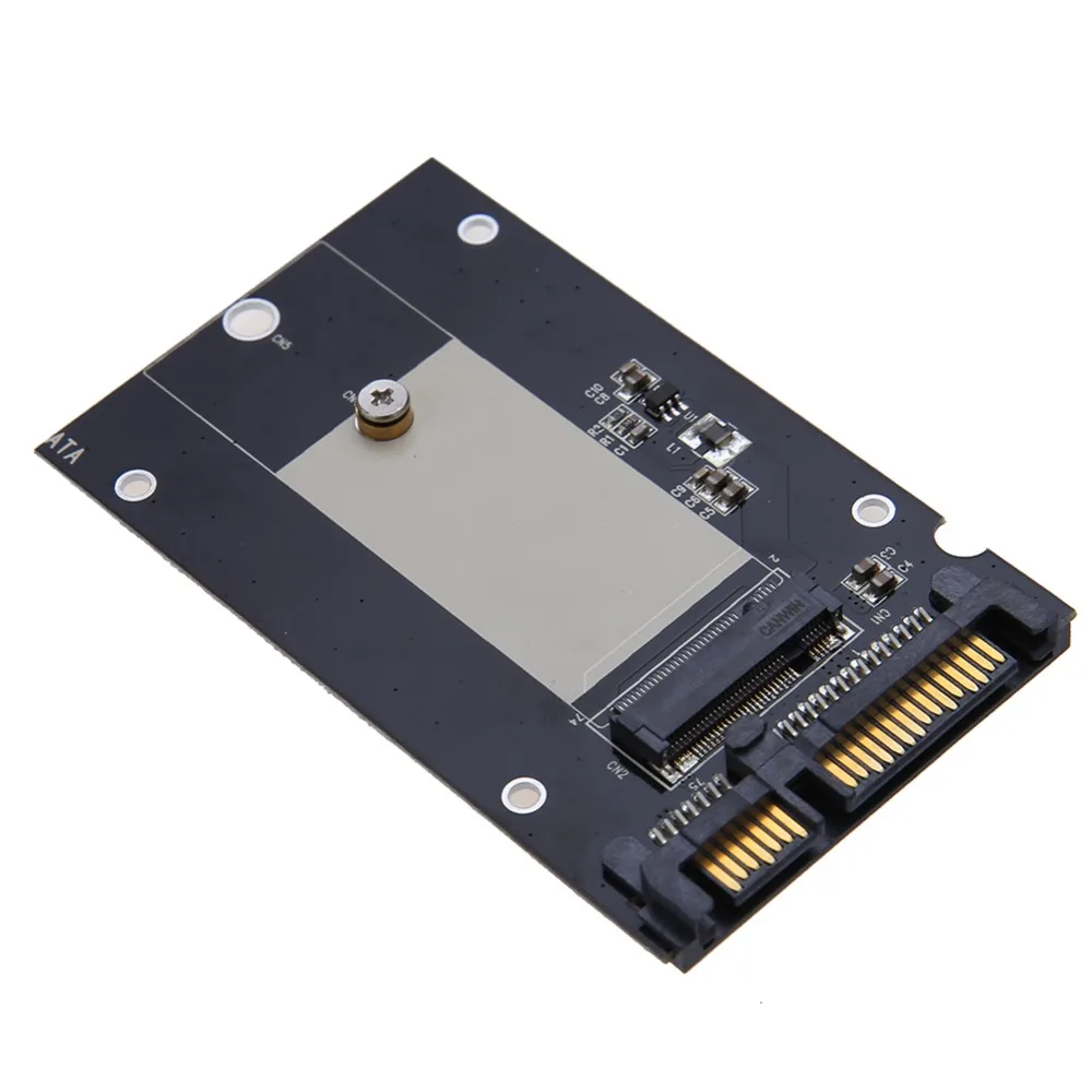 2 шт. B Ключ M.2 NGFF SSD на 2.5 дюйма SATA конвертер адаптер для 2230 2242 2260 базы m2 Win 10/Mac