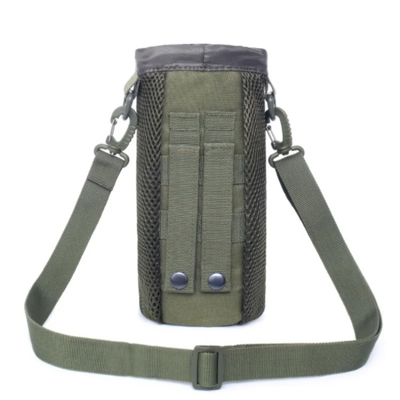 G 500 мл тактическая Сумка Molle для бутылки с водой нейлоновая Военная кобура для путешествий на открытом воздухе сумка для чайника на шнурке для кемпинга походная бутылка для воды - Цвет: G