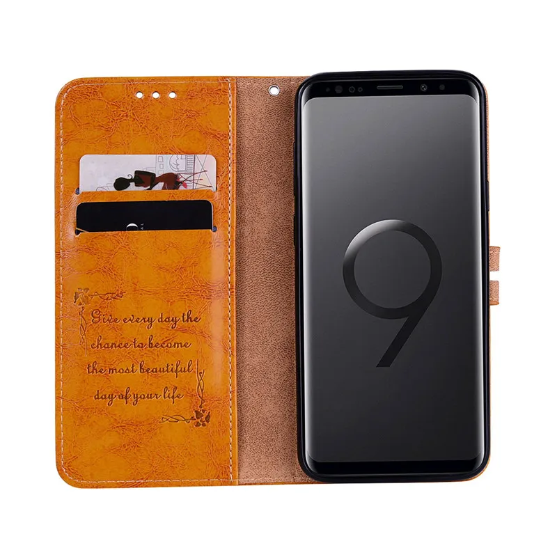 Чехол для Samsung Galaxy S9 Plus чехол книжка из искусственной кожи S 9 флип