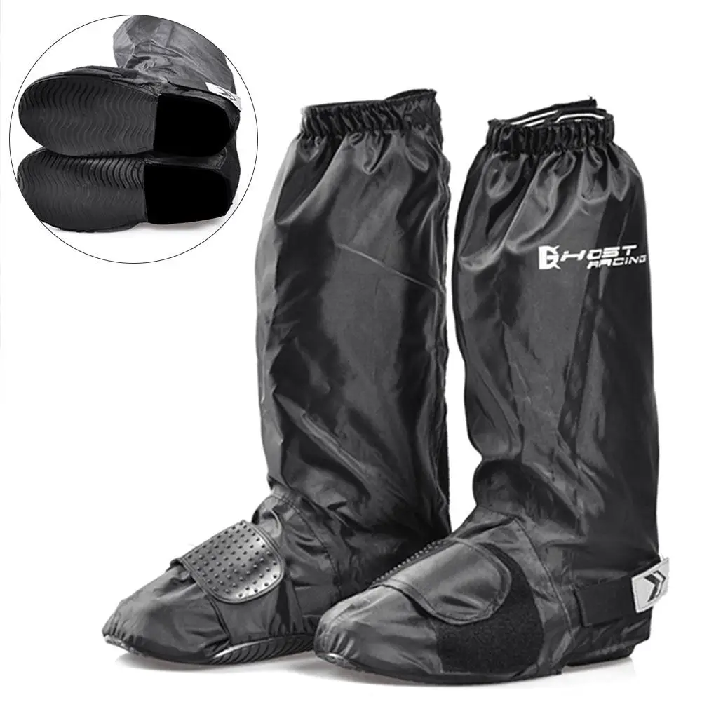 

Waterproof Motocross Motorcycle Gear Bike Shoes Rain Covers Reusable Anti-Slip Rain Snowshoes Zipper Shoes for GHOST RACING