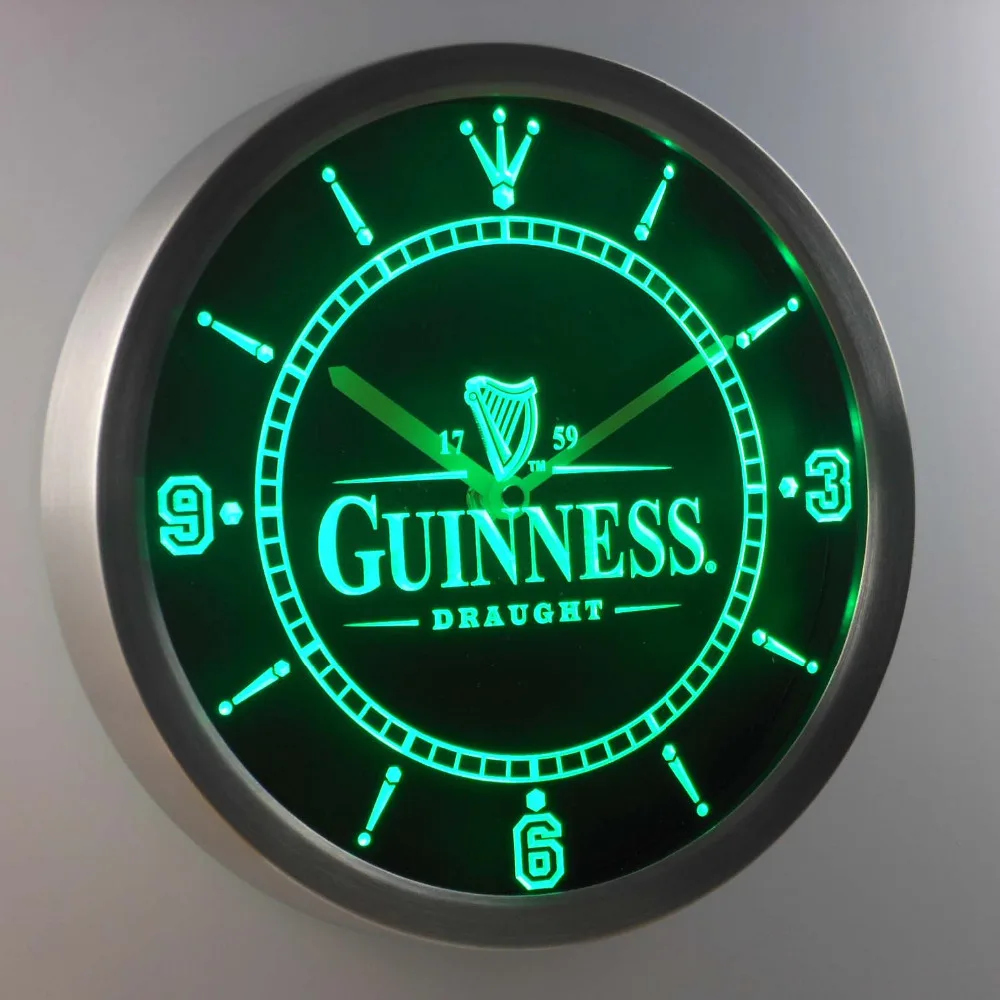 Nc0090 Guinness винтажный логотип пивной бар неоновые световые знаки светодиодные