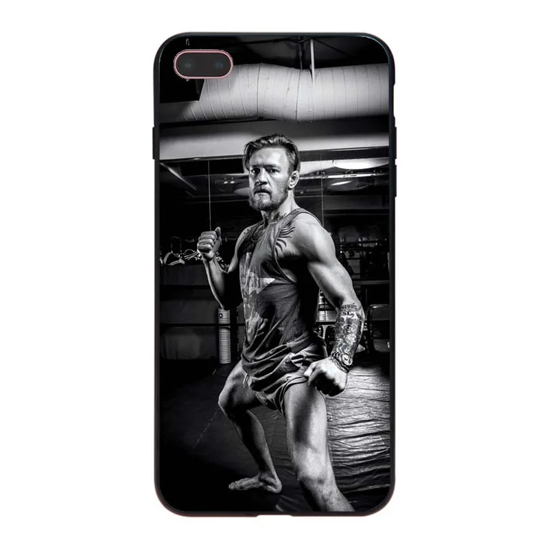 Мягкий чехол из ТПУ MaiYaCa Conor McGregor Irish Fighter для iPhone 8 7 6 6S Plus X 10 5 5S SE 5C|Чехлы-накладки| |