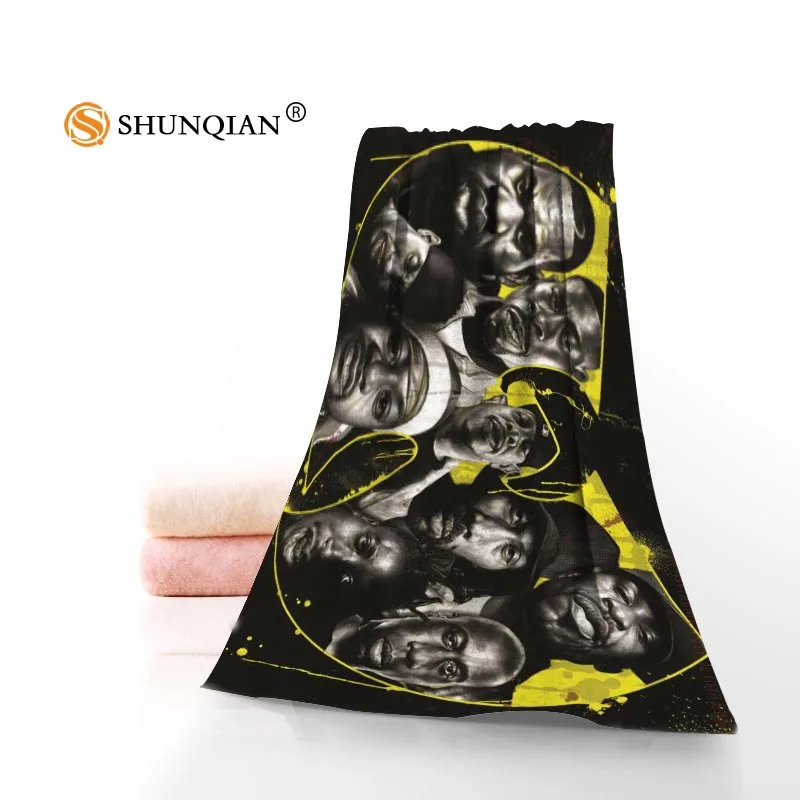 Wu Tang полотенце s микрофибра банное полотенце s путешествия, пляж, полотенце для лица на заказ креативное полотенце Размер 35X75 см и 70X140 см A7.24 - Цвет: 8