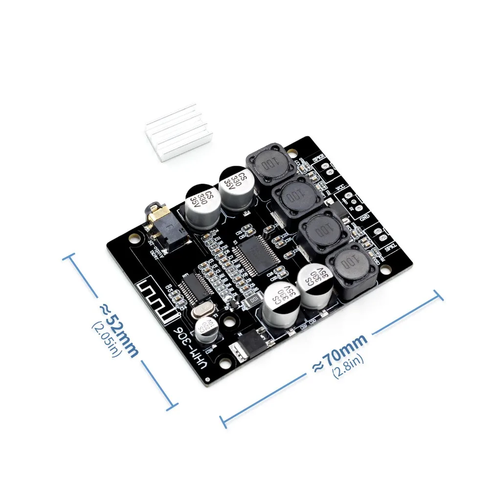 TPA3118 2x30 Вт 8 26 в DC стерео аудио Bluetooth 5 0 цифровая плата усилителя мощности для