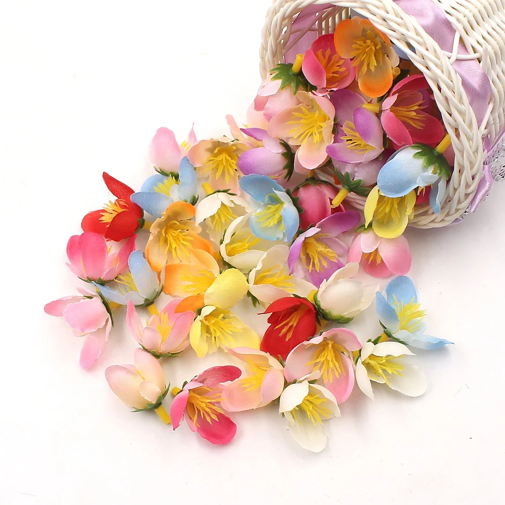 Гибридные тычинки 10 шт./лот 9 цветов искусственные цветы для свадьбы украшения