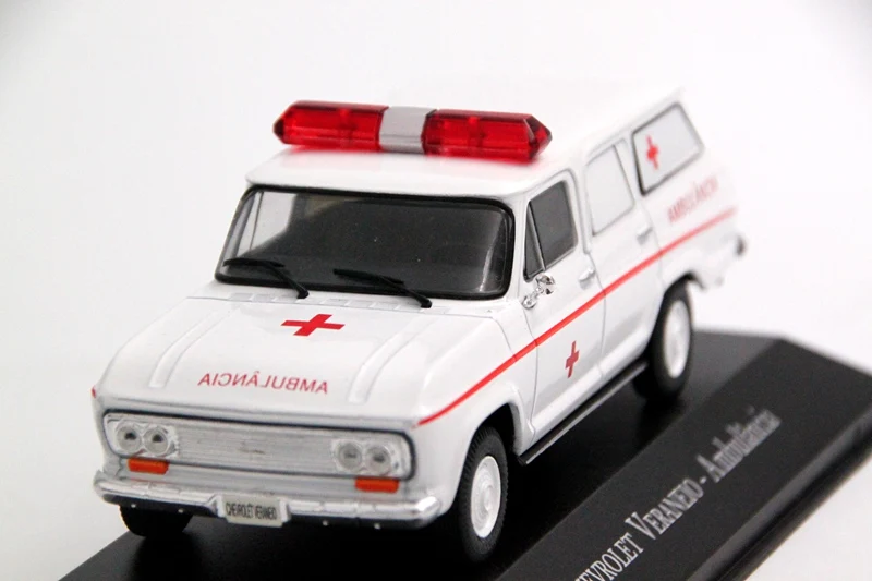 IXO Алтая 1:43 весы Chevrolet Veraneio Ambulancia модели литья под давлением Ограниченная серия Коллекция белый авто подарок