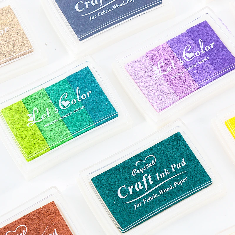 Винтажная чернильная подкладка сделай сам на масляной основе для резиновых