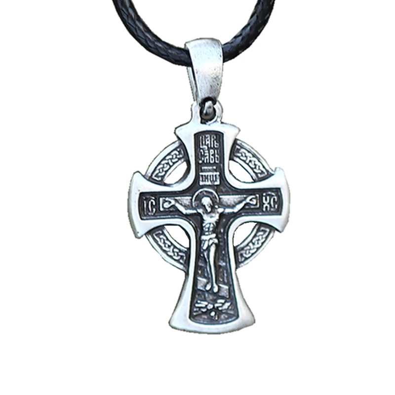 10 шт. языческое ожерелье Иисуса кулон крест Иисус ювелирные изделия талисман