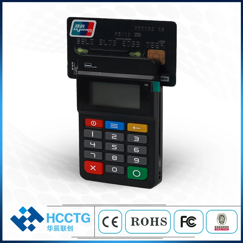 POS все в одном смарт-карта с магнитом + NFC IC bluetooth считыватель кредитных карт чип