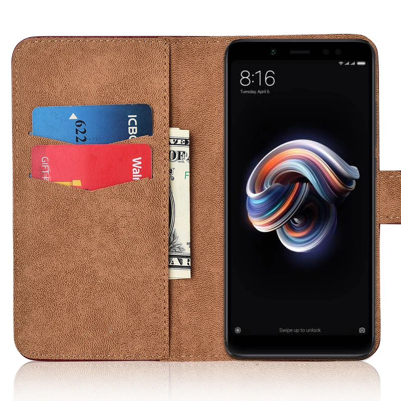 ТПУ кошелек чехол для Xiaomi Redmi 4X5 Plus 5A 6 Pro mi A2 Lite 6A 7 S2 чехол для Xiao mi Red mi Go Note 7 Y3 4X5 Pro Чехол