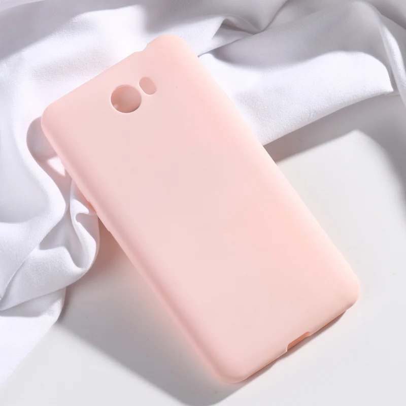 Pink Для huawei Y5 II Y5II Y5 чехол для huawei Honor 5A чехол для телефона конфеты силиконовый чехол для huawei Y9 Y7 Y6 Prime Y5 Y3 - Цвет: Pink