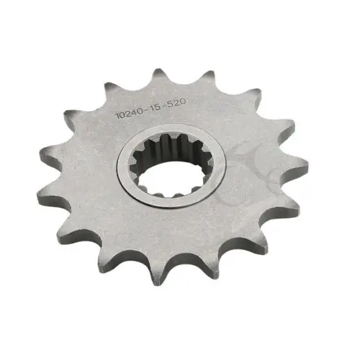 Мотоцикл новый сталь передняя Звездочка 15 зуб 520 подходит для KAWASAKI Ninja ZX 6RR 2004 2007 05