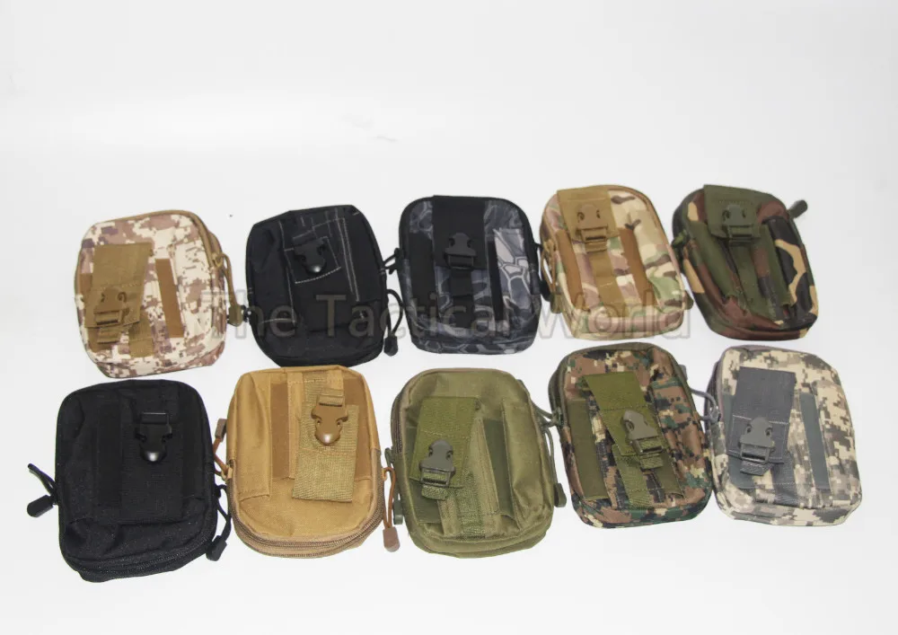 Универсальная уличная тактическая кобура военный Molle хип поясной ремень клип сумка кошелек EDC гаджет сумка кошелек сотовый Чехол для телефона держатель