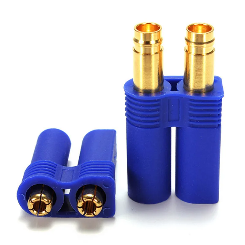 

50 Pairs/lot EC5 Gold Bullet Connector With Banana Plug With Housing For RC Parts Solar