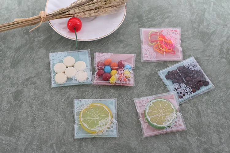 500 шт. пакеты для печенья 7x7 см|bag birthday|bag candybag opp |