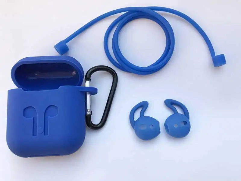 Наушники силиконовый чехол для AirPods защитный противоударный чехол Earpods чехол для Apple наушники для Airpod чехол Аксессуары