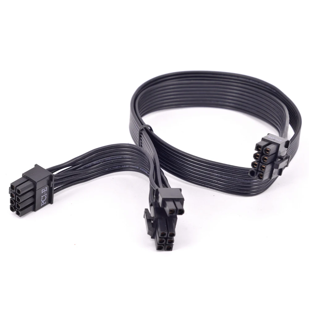 PCIe 8-контактный на 2 порта 6 + 2Pin кабель питания плоская муфта для Seasonic FOCUS PLUS Platinum PX