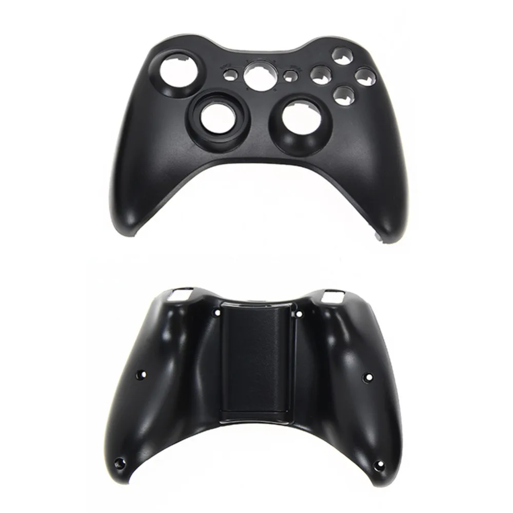 Корпус для беспроводного контроллера Xbox 360 чехол джойстика черно-белый корпус с