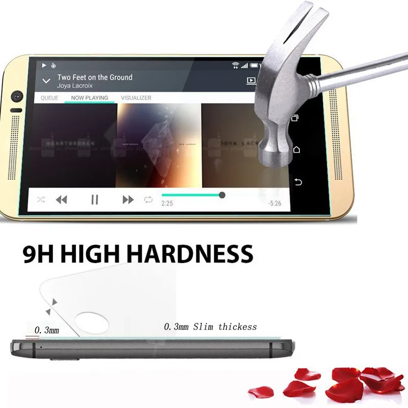 Закаленное стекло 9H 2.5D для htc One A9 M7 M8 M9 10 для htc Desire 620 620G 626 816 820 826 Защитная пленка для экрана